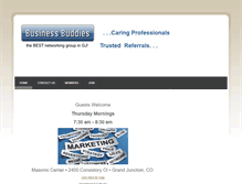 Tablet Screenshot of businessbuddies.edicypages.com