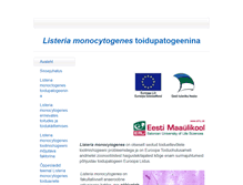 Tablet Screenshot of listeriamonocytogenes.edicypages.com
