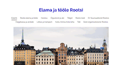 Desktop Screenshot of elamarootsi.edicypages.com
