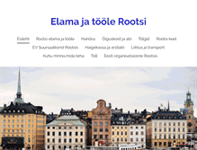 Tablet Screenshot of elamarootsi.edicypages.com