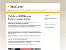 Tablet Screenshot of omalood.edicypages.com